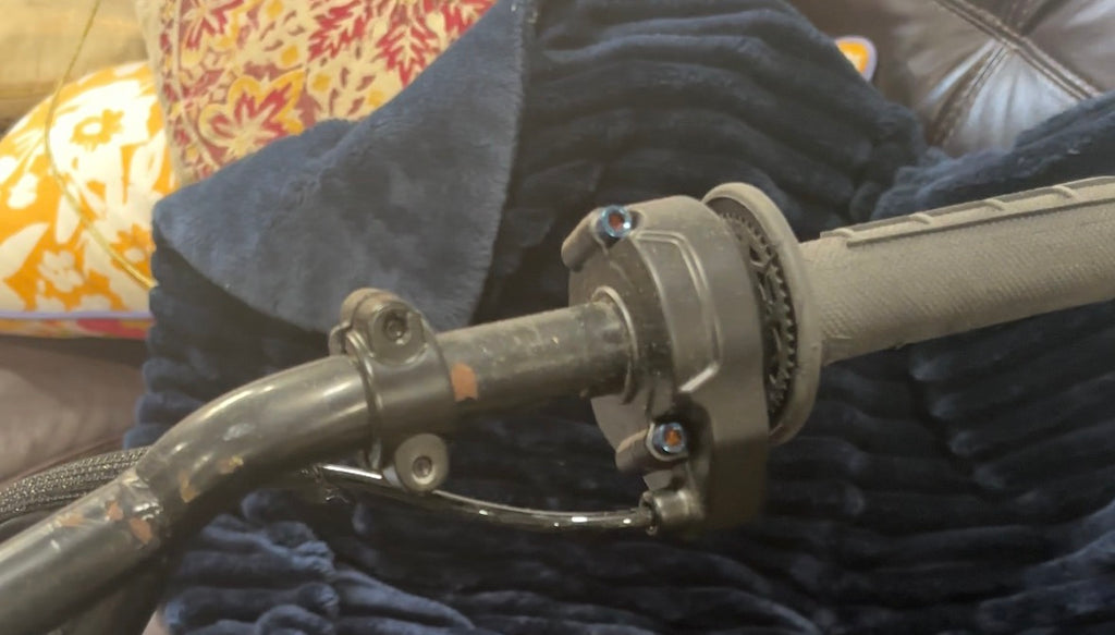 Surron throttle titanium